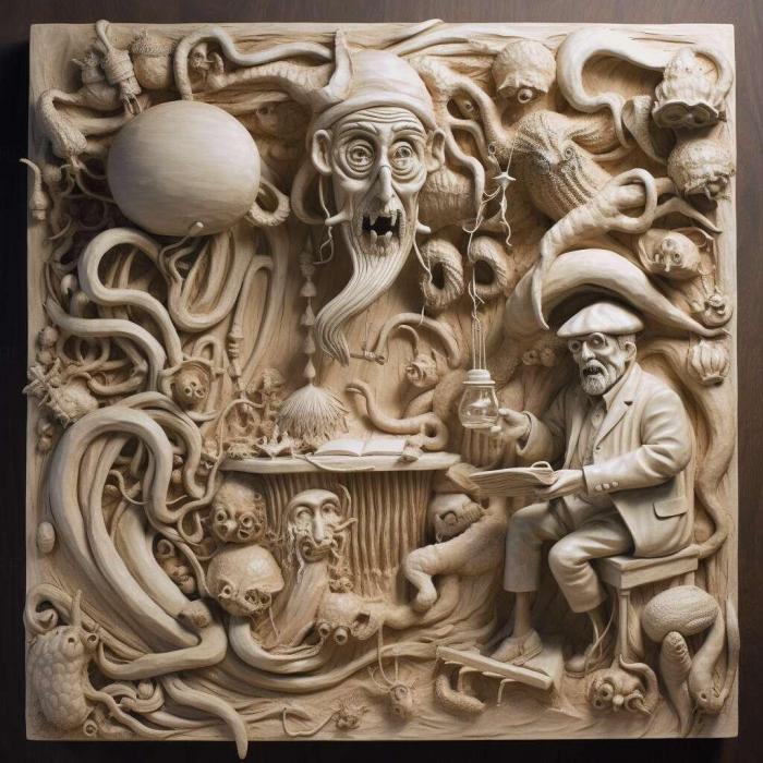 نموذج ثلاثي الأبعاد لآلة CNC 3D Art 